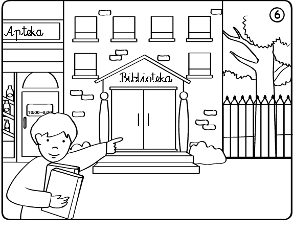 Biblioteka kolorowanki